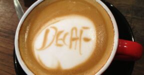 Omslagfoto koffiebonen decaf